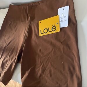 Lole comfort stretch biker short size L.